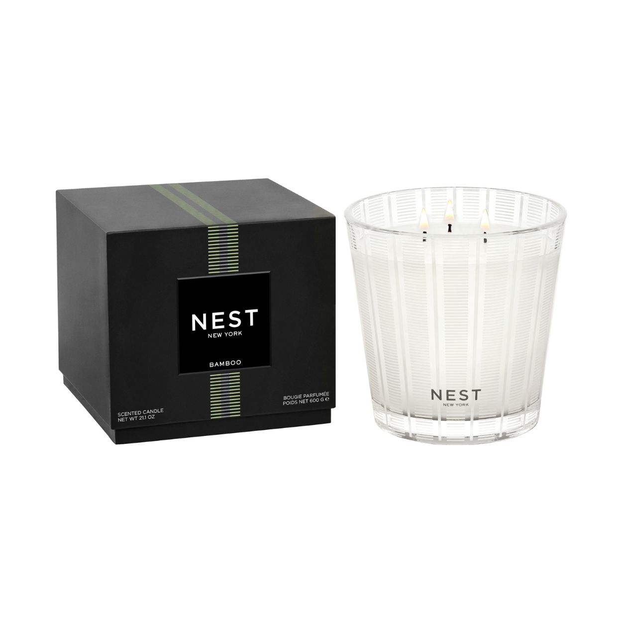 Nest Bamboo Candle variant: 21.1 oz (3-Wick) main image