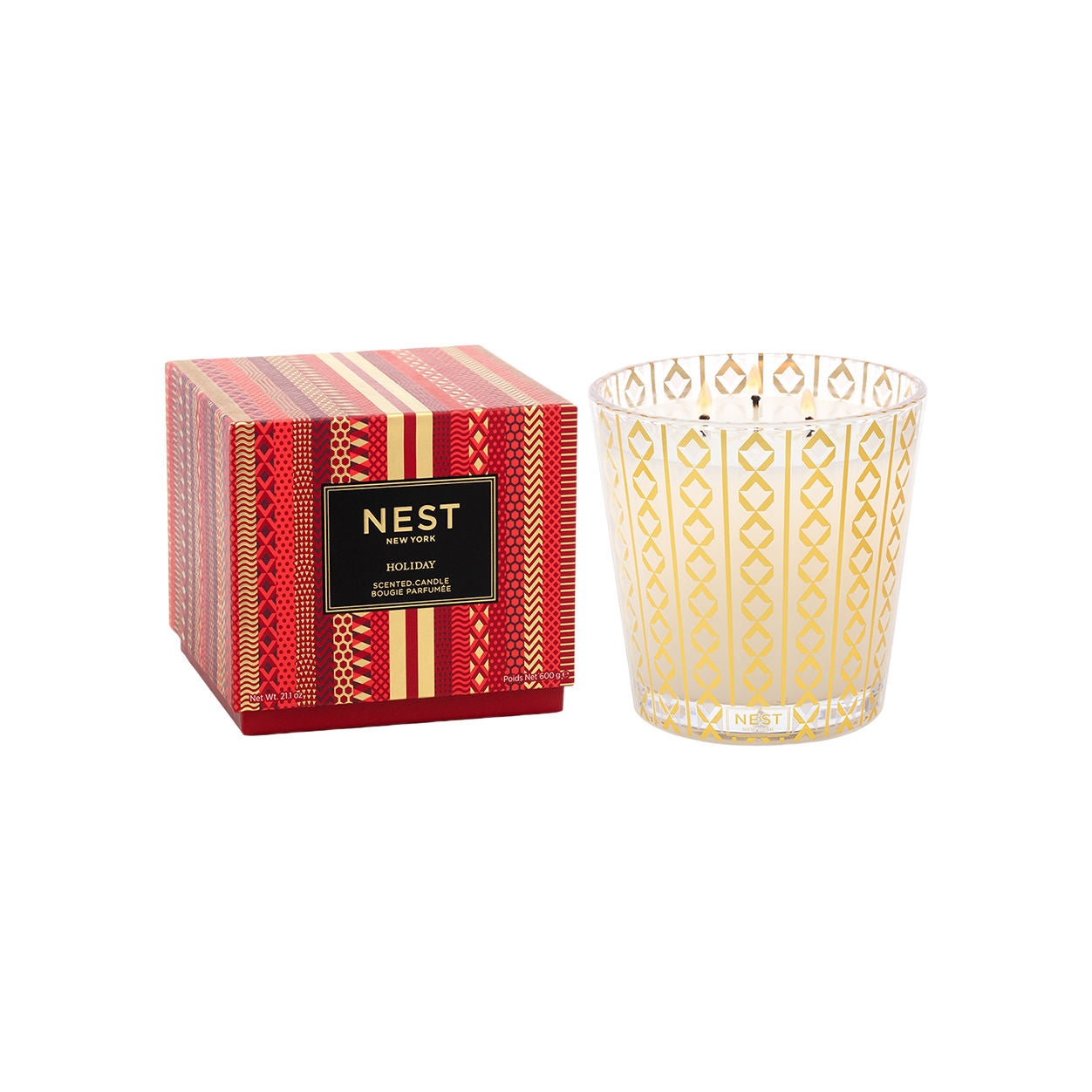 Nest Holiday Candle (Limited Edition) variant: 21.2 oz (3-Wick) main image