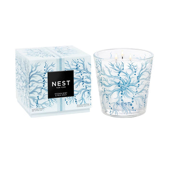 Nest Ocean Mist & Sea Salt Decorative Luxury Candle variant: 21.2 oz (3-Wick) main image