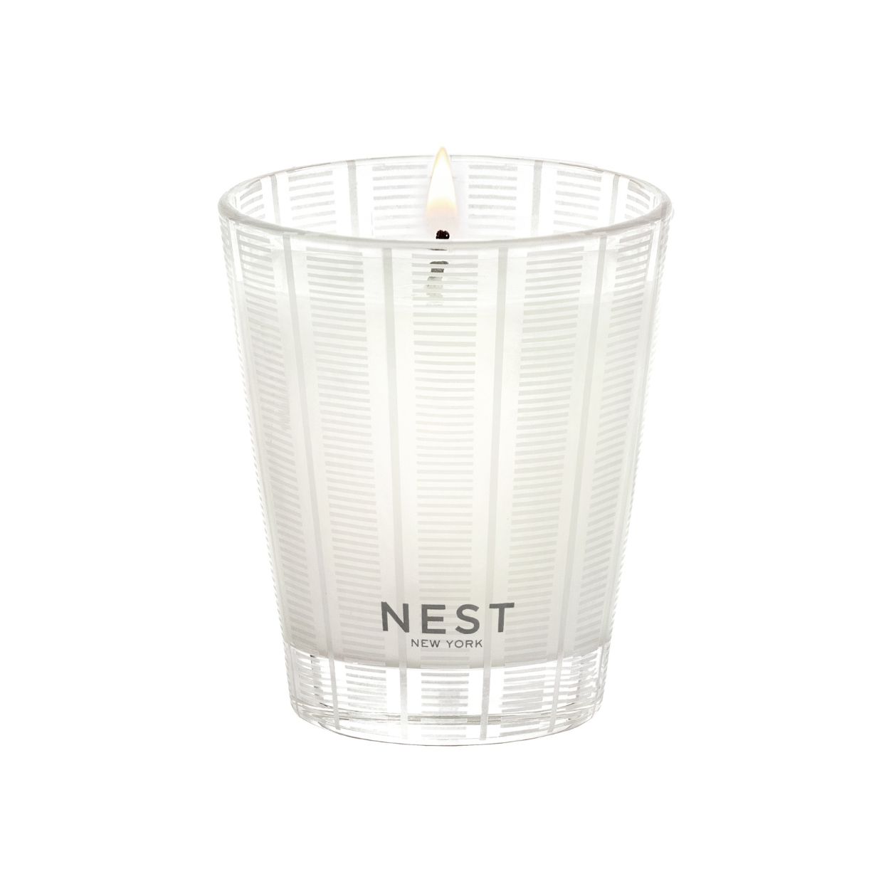 Image of an open Nest Cedar Leaf & Lavender Candle variant: 8.1 oz (Classic)