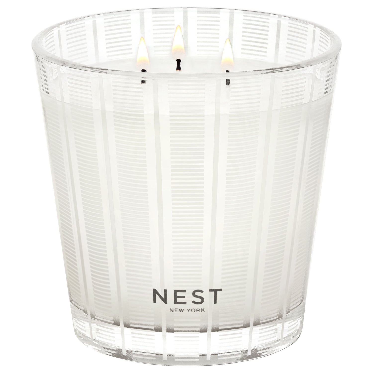 Image of an open Nest Cedar Leaf & Lavender Candle variant: 21.2 oz (3-Wick)