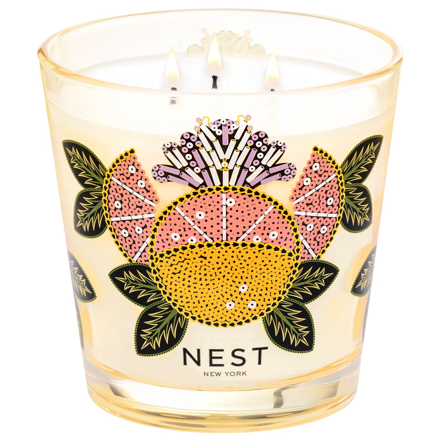 Image of an open variant: 21.2 oz (Decorative 3-Wick)