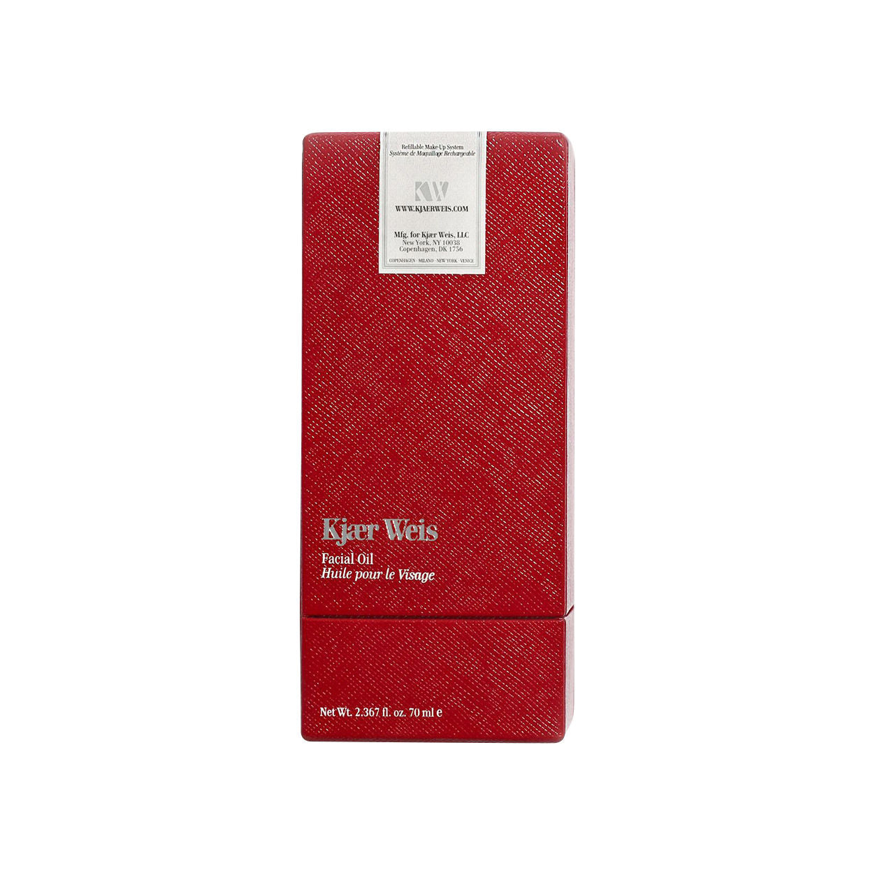 Image of the Kjaer Weis The Beautiful Oil variant: 2.2 fl oz box