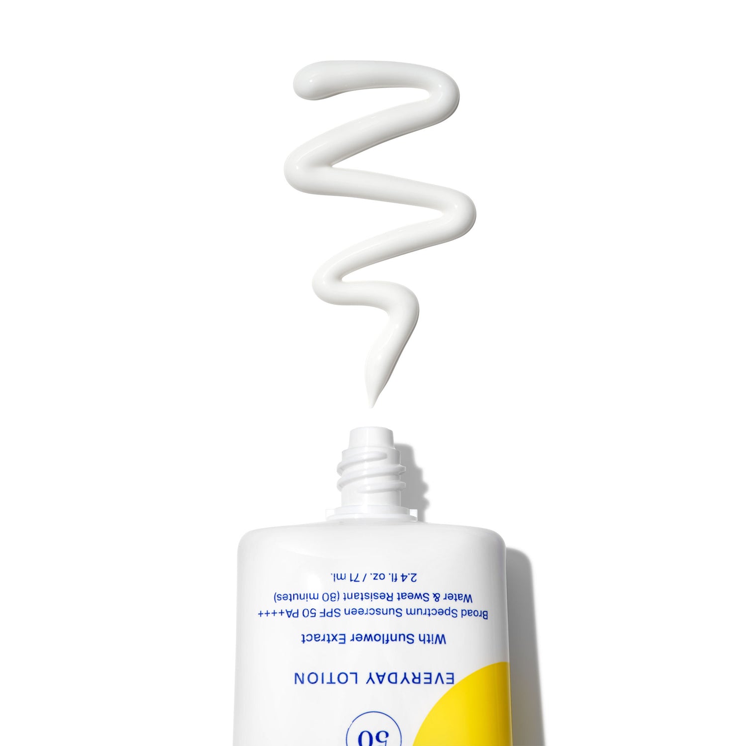 Image of an open Supergoop! Play Everyday Lotion With Sunflower Extract SPF 50 variant: 2.4 oz