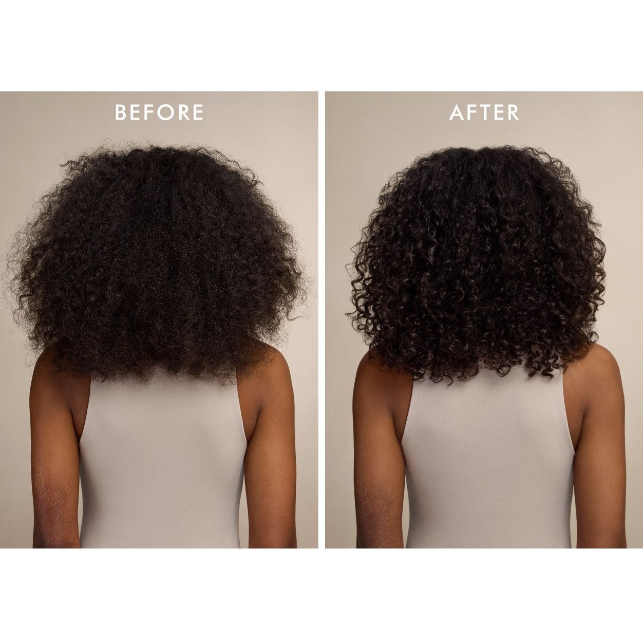 Before and after results of using Moroccanoil Intense Hydrating Mask variant: 8.5 fl oz