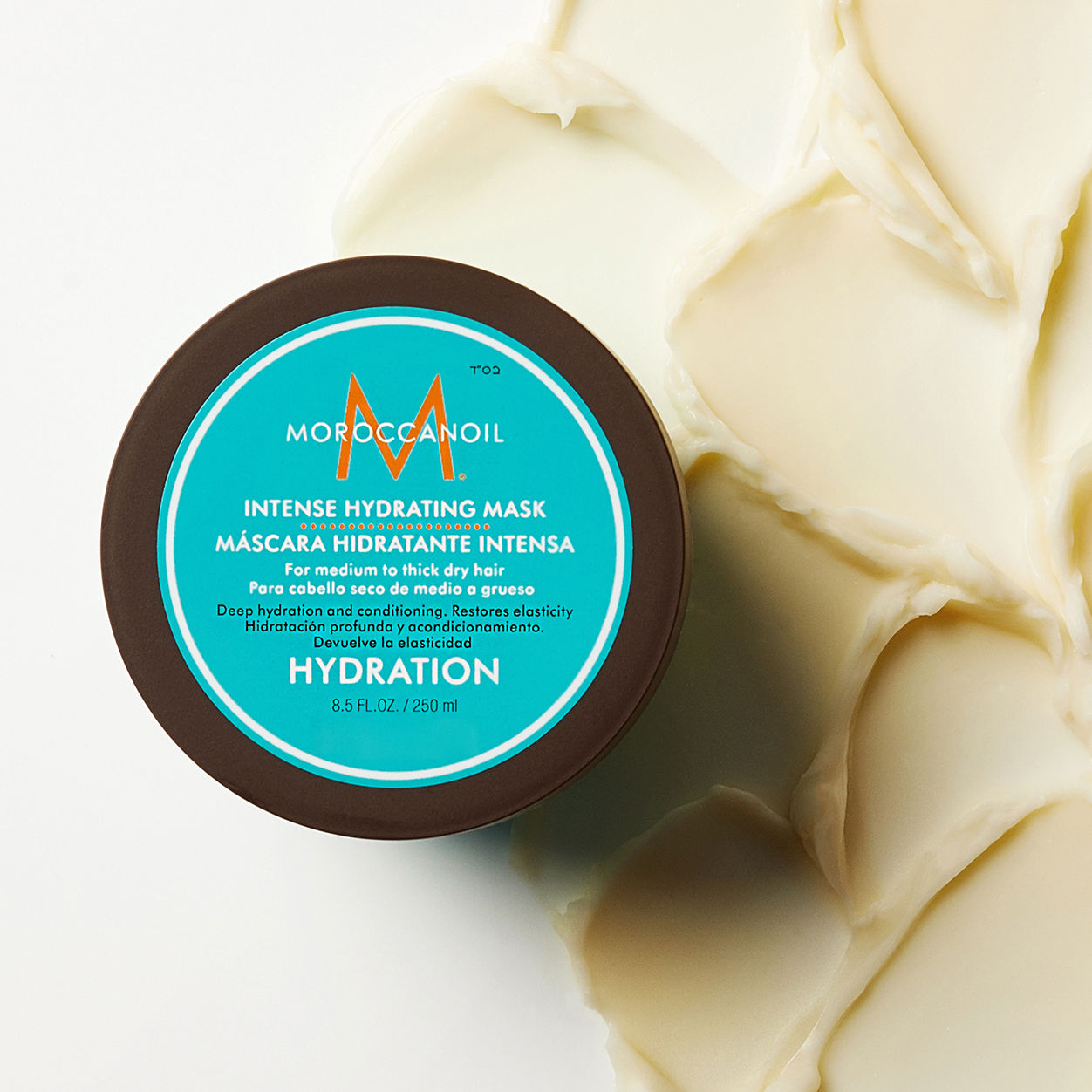Lifestyle image of Moroccanoil Intense Hydrating Mask variant: 8.5 fl oz