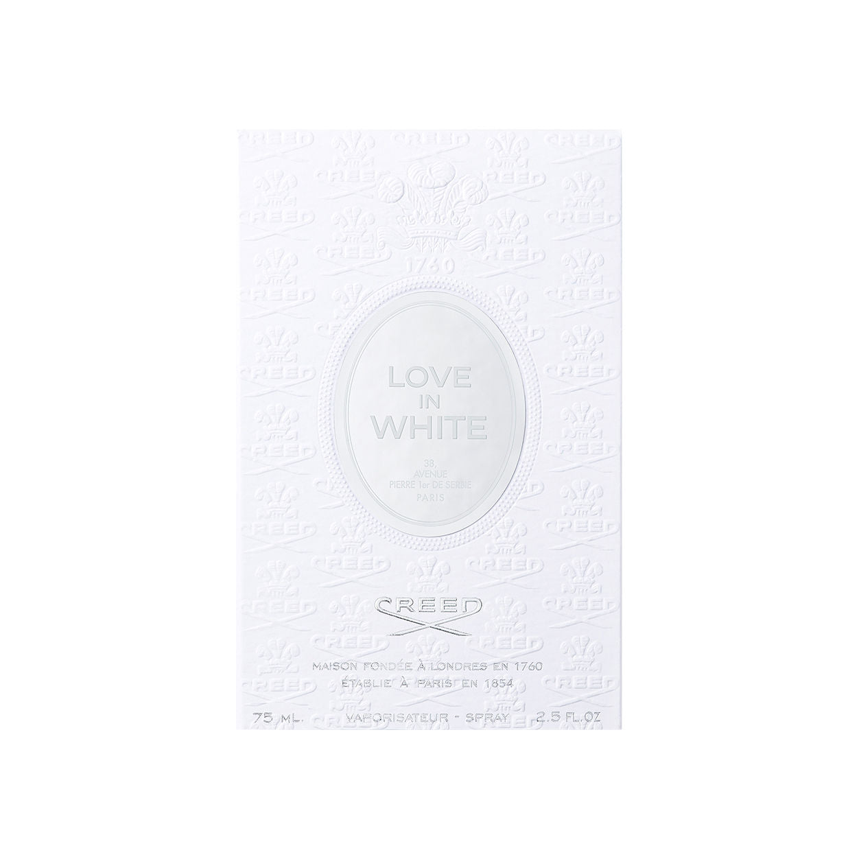 Image of the Creed Love In White variant: 2.53 fl oz box