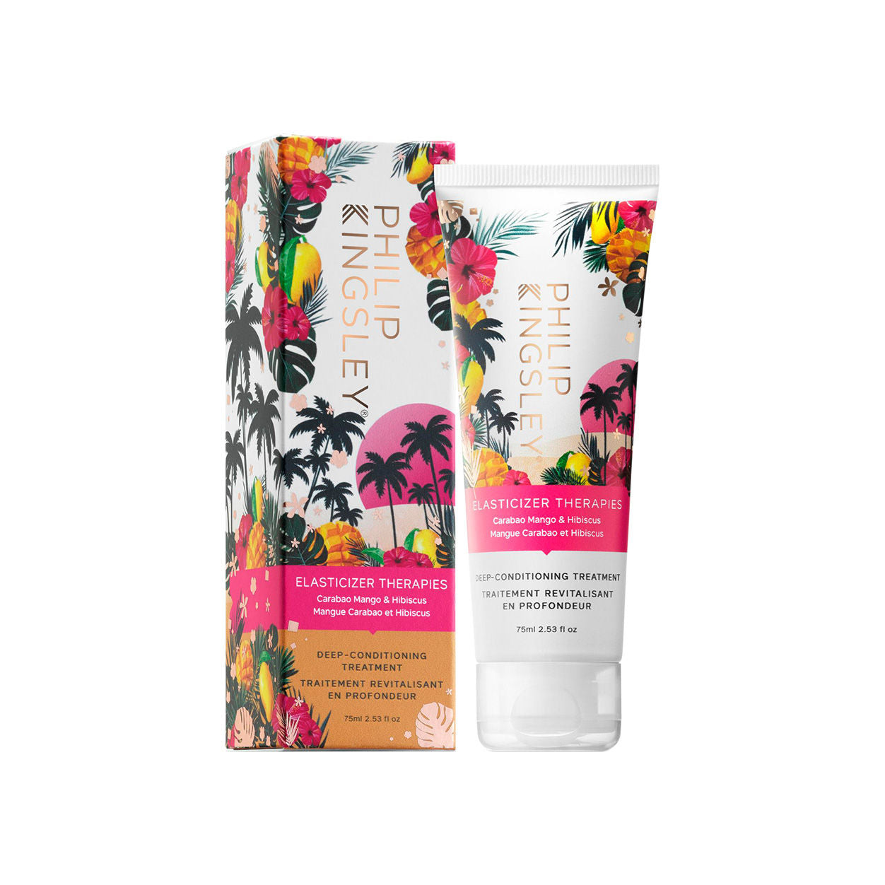 Image of the Philip Kingsley Carabao Mango and Hibiscus Elasticizer variant: 2.53 fl oz box
