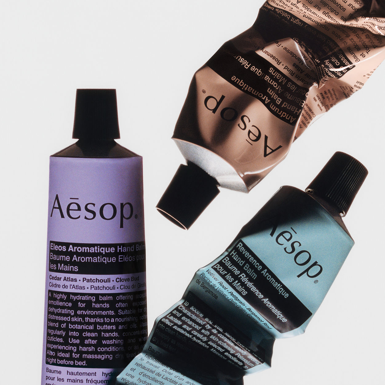 Model image of Aesop Eleos Aromatique Hand Balm variant: 2.53 oz