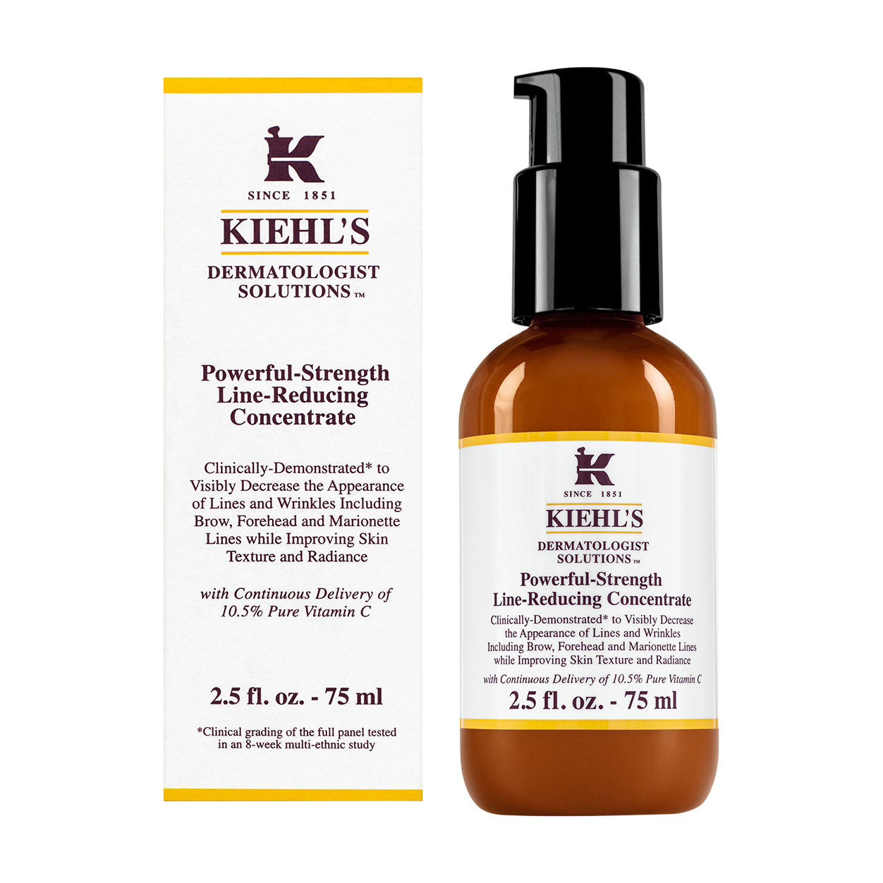 Image of the Kiehl's Since 1851 Powerful Strength Line-Reducing Concentrate variant: 2.5 fl oz box