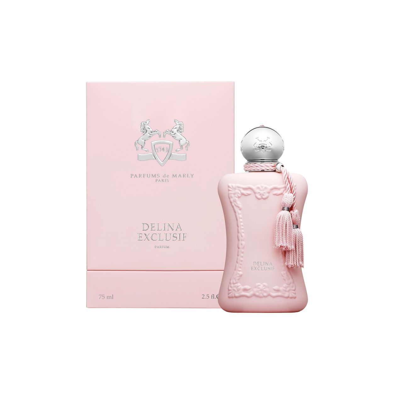 Image of the Parfums de Marly Delina Exclusif Parfum variant: 2.5 fl oz box