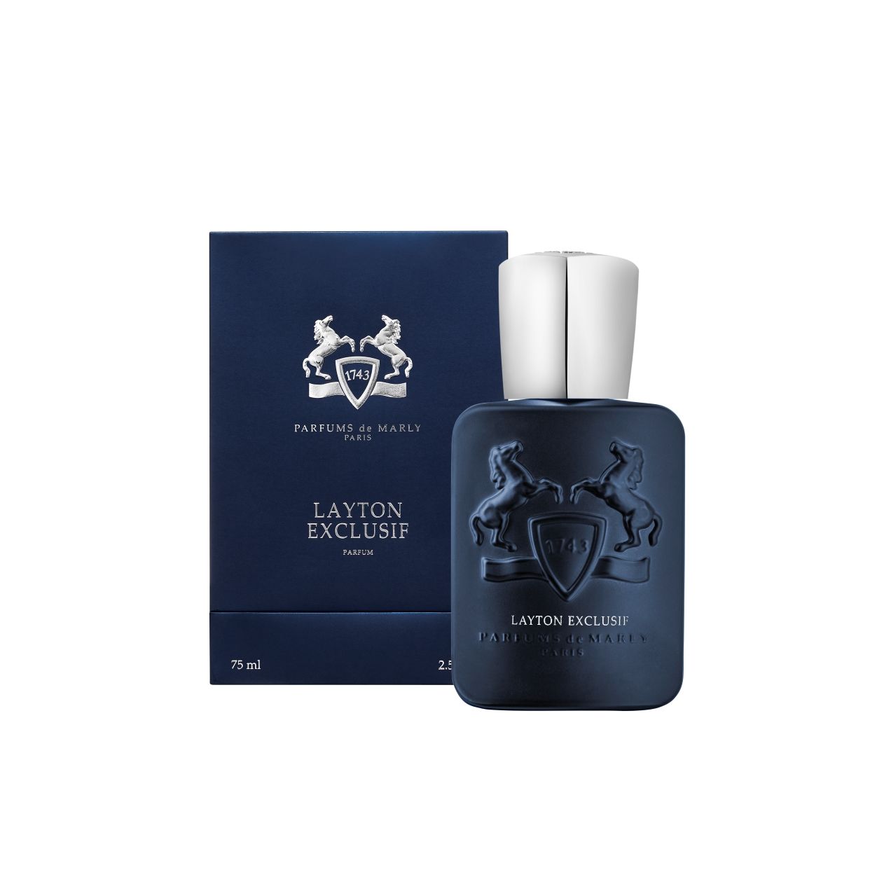Image of the Parfums de Marly Layton Exclusif Eau de Parfum variant: 2.5 fl oz box