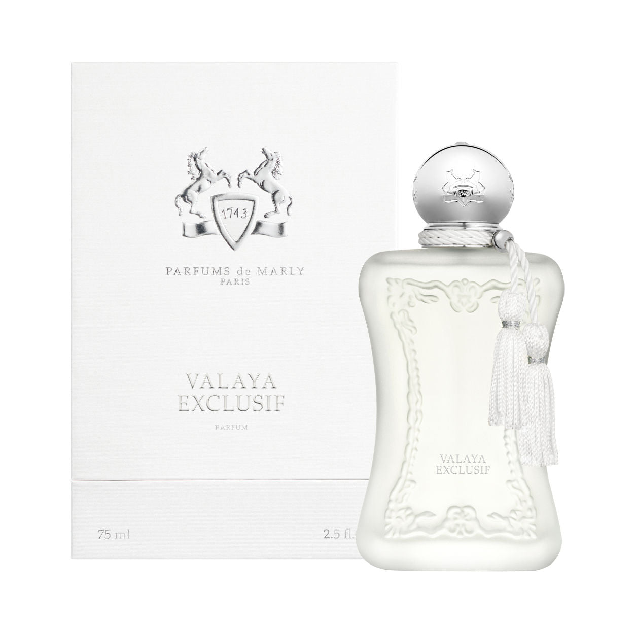 Image of the Parfums de Marly Valaya Exclusif Parfum variant: 2.5 fl oz box