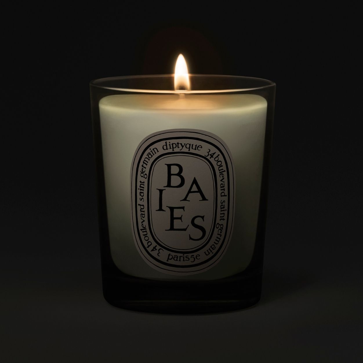 Lifestyle image of Diptyque Baies (Berries) Candle variant: 2.5 oz (Small)