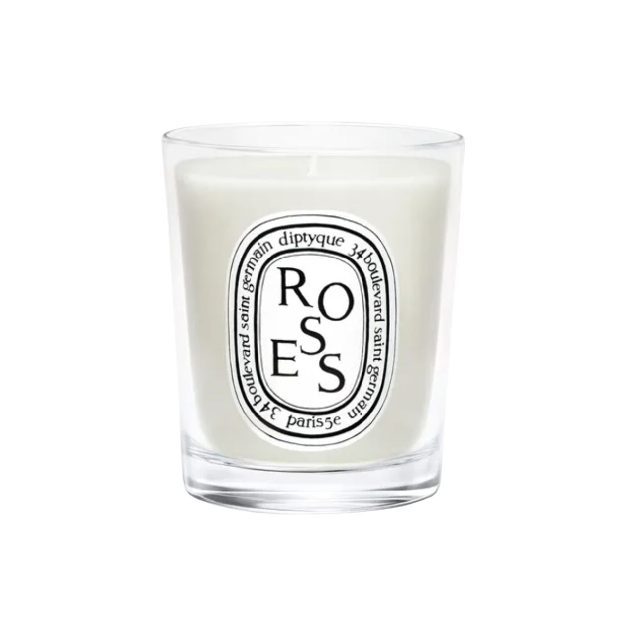 Diptyque Roses Candle variant: 2.5 oz (Small) main image