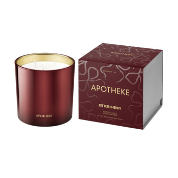 Apotheke Bitter Cherry Scented Candle (Limited Edition) variant: 26 oz (3 Wick) main image