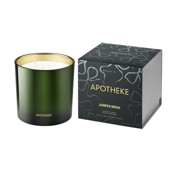 Apotheke Juniper Birch Scented Candle (Limited Edition) variant: 26 oz (3 Wick) main image