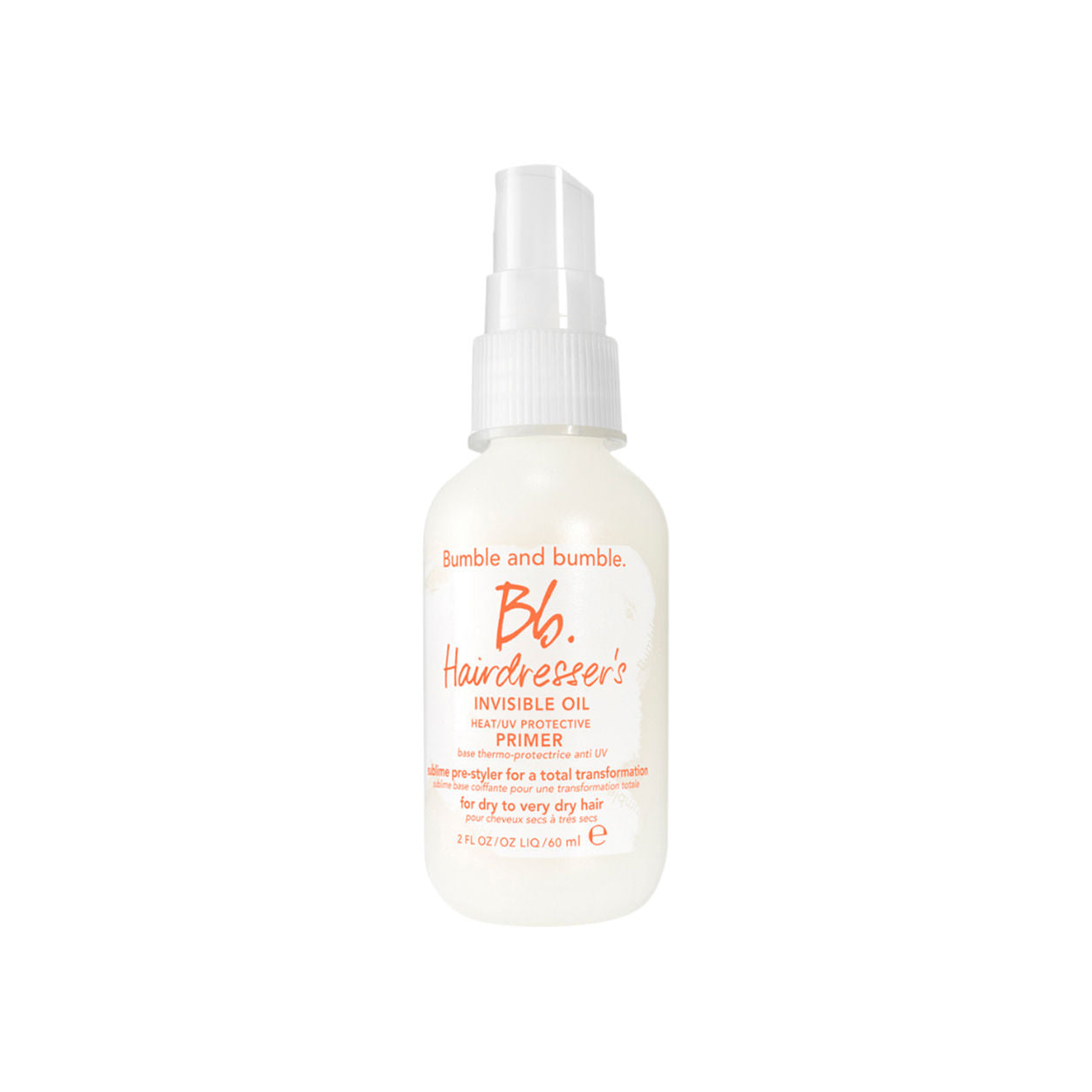 Bumble and Bumble Hairdresser's Invisible Oil Heat/UV Protective Primer variant: 2 fl oz main image