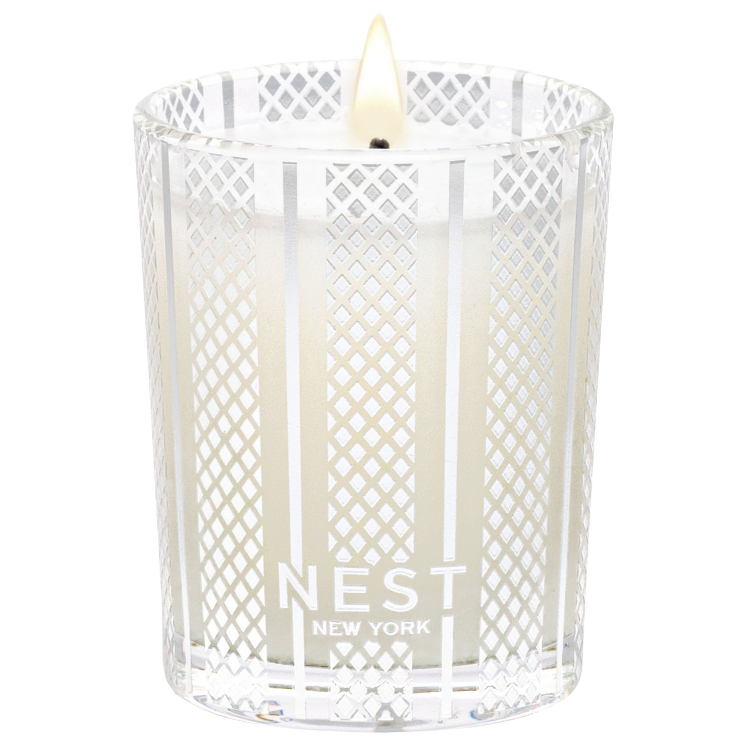 Image of an open Nest Birchwood Pine Classic Candle (Limited Edition) variant: 2 oz (Votive)