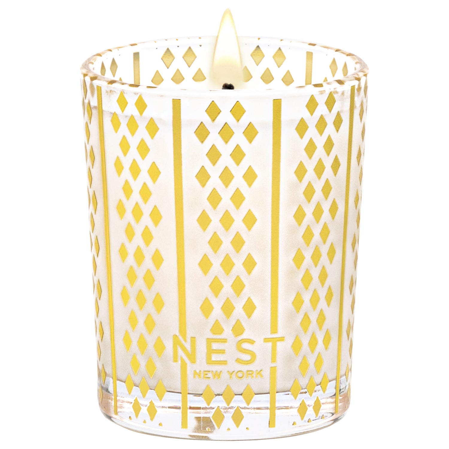 Image of an open Nest Holiday Candle (Limited Edition) variant: 2 oz (Votive)
