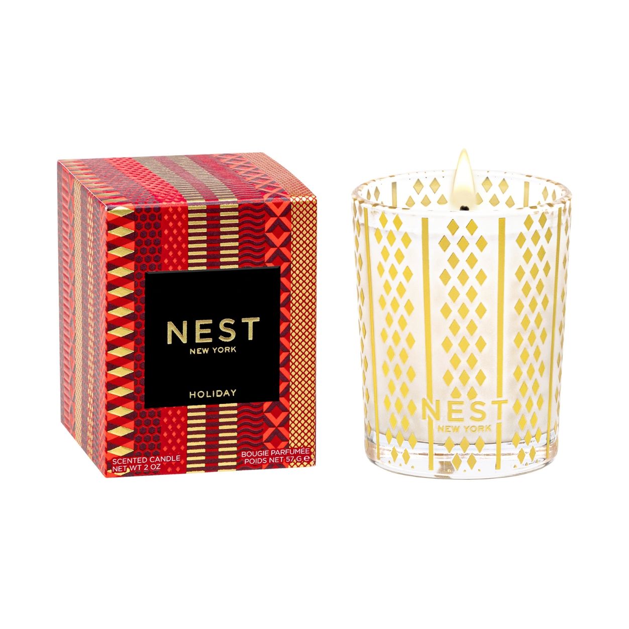 Nest Holiday Candle (Limited Edition) variant: 2 oz (Votive) main image