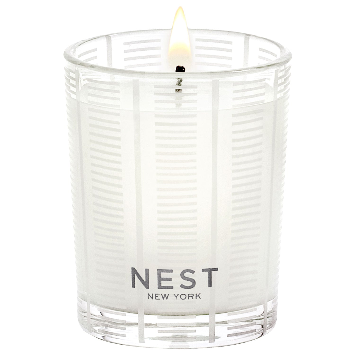 Image of an open Nest Bamboo Candle variant: 2 oz (Votive)