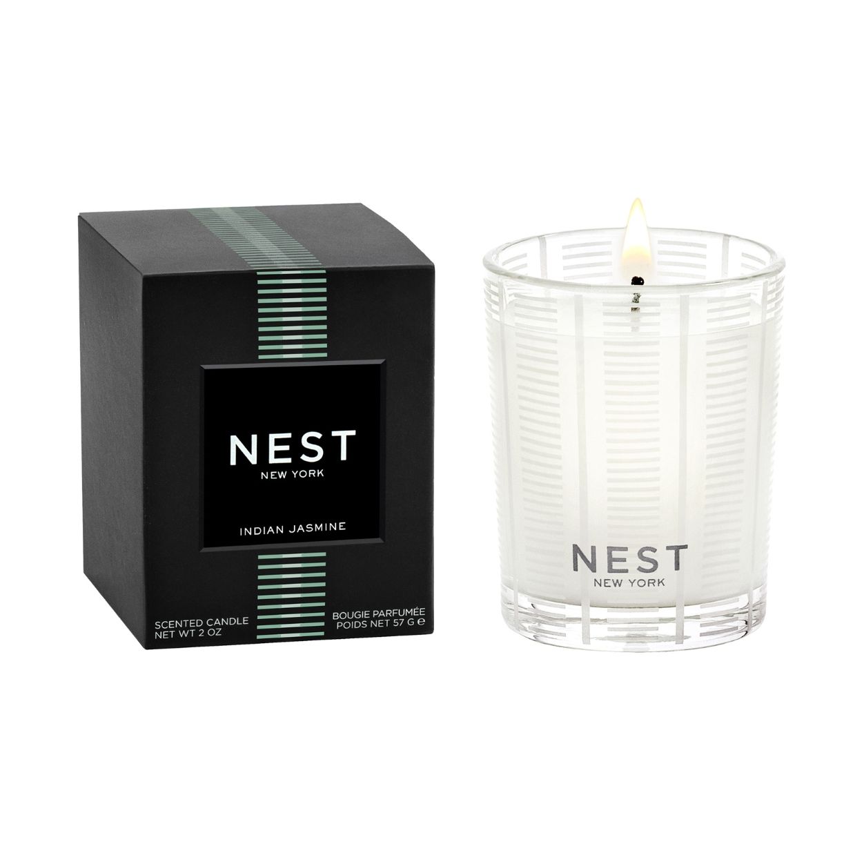 Nest Indian Jasmine Candle variant: 2 oz (Votive) main image