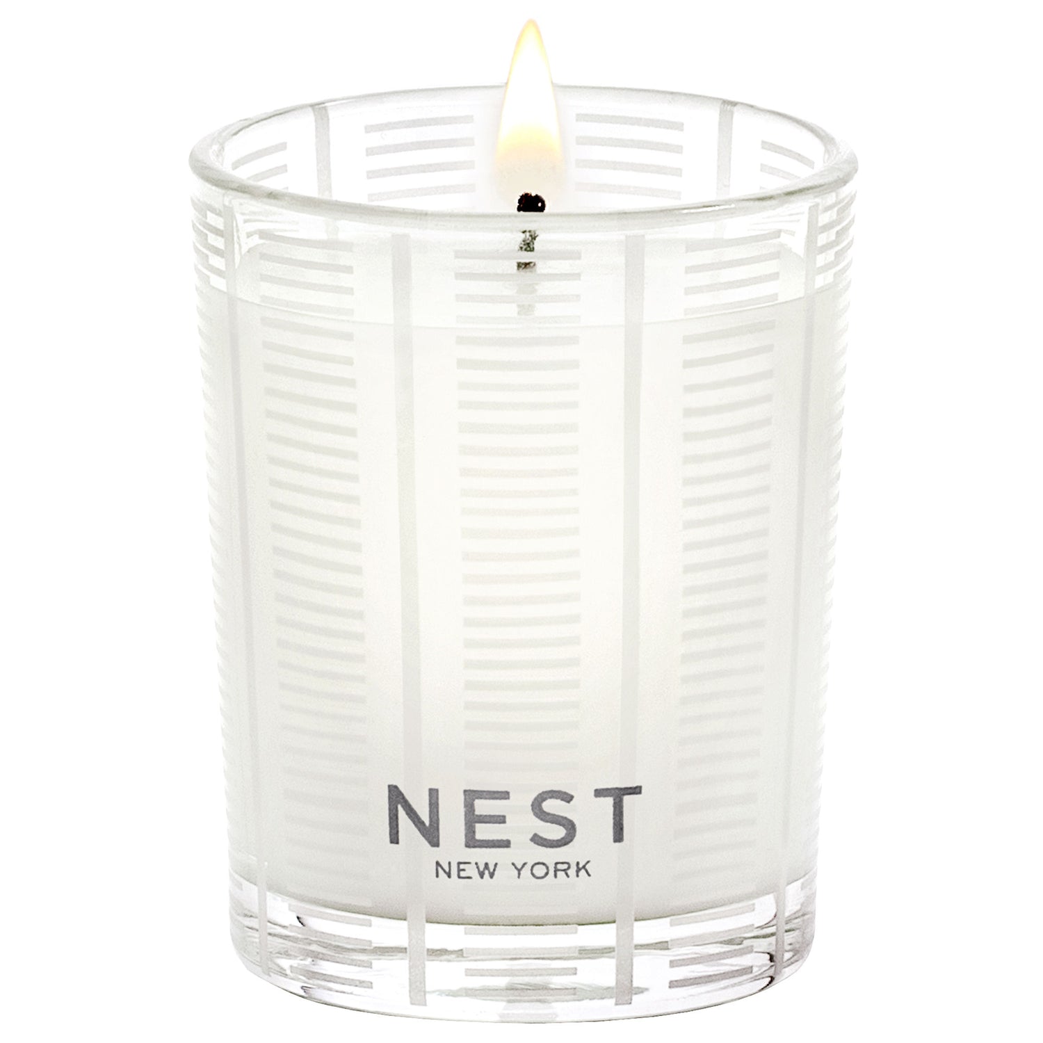 Image of an open Nest Ocean Mist & Sea Salt Candle variant: 2 oz (Votive)