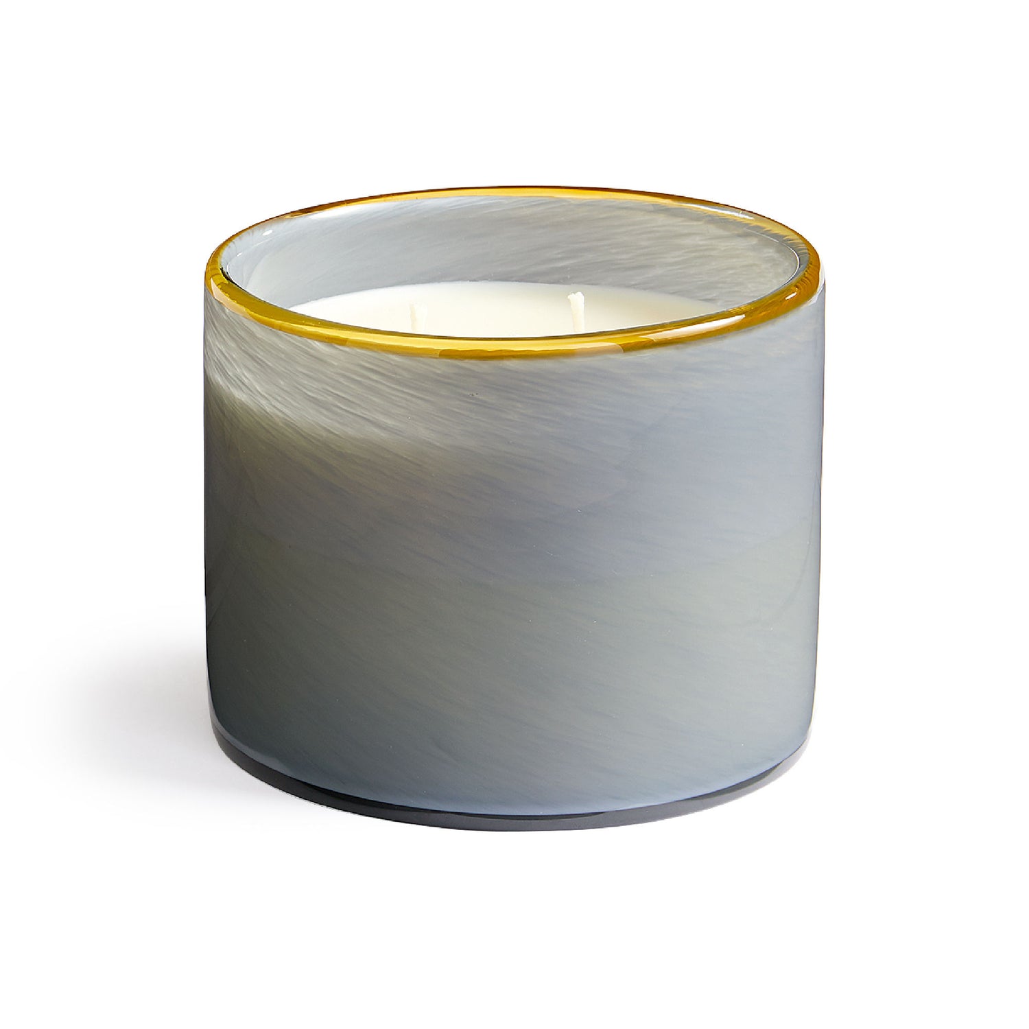 Image of an open Lafco Sea and Dune Candle variant: 30 oz (3-Wick)