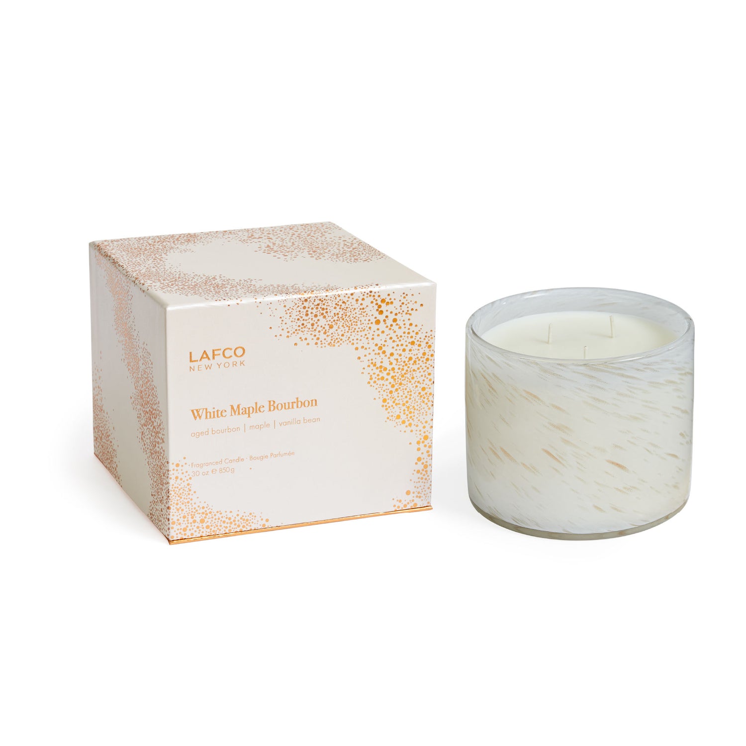 Lafco White Maple Bourbon Candle (Limited Edition) variant: 30 oz (3-Wick) main image