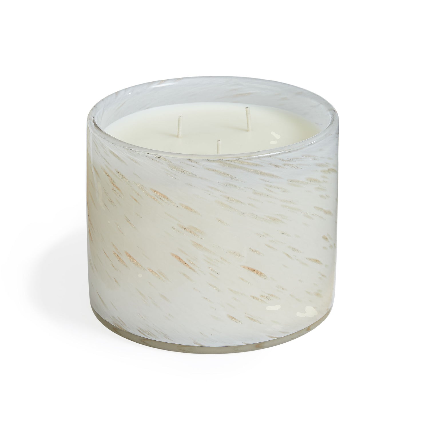 Image of an open Lafco White Maple Bourbon Candle (Limited Edition) variant: 30 oz (3-Wick)