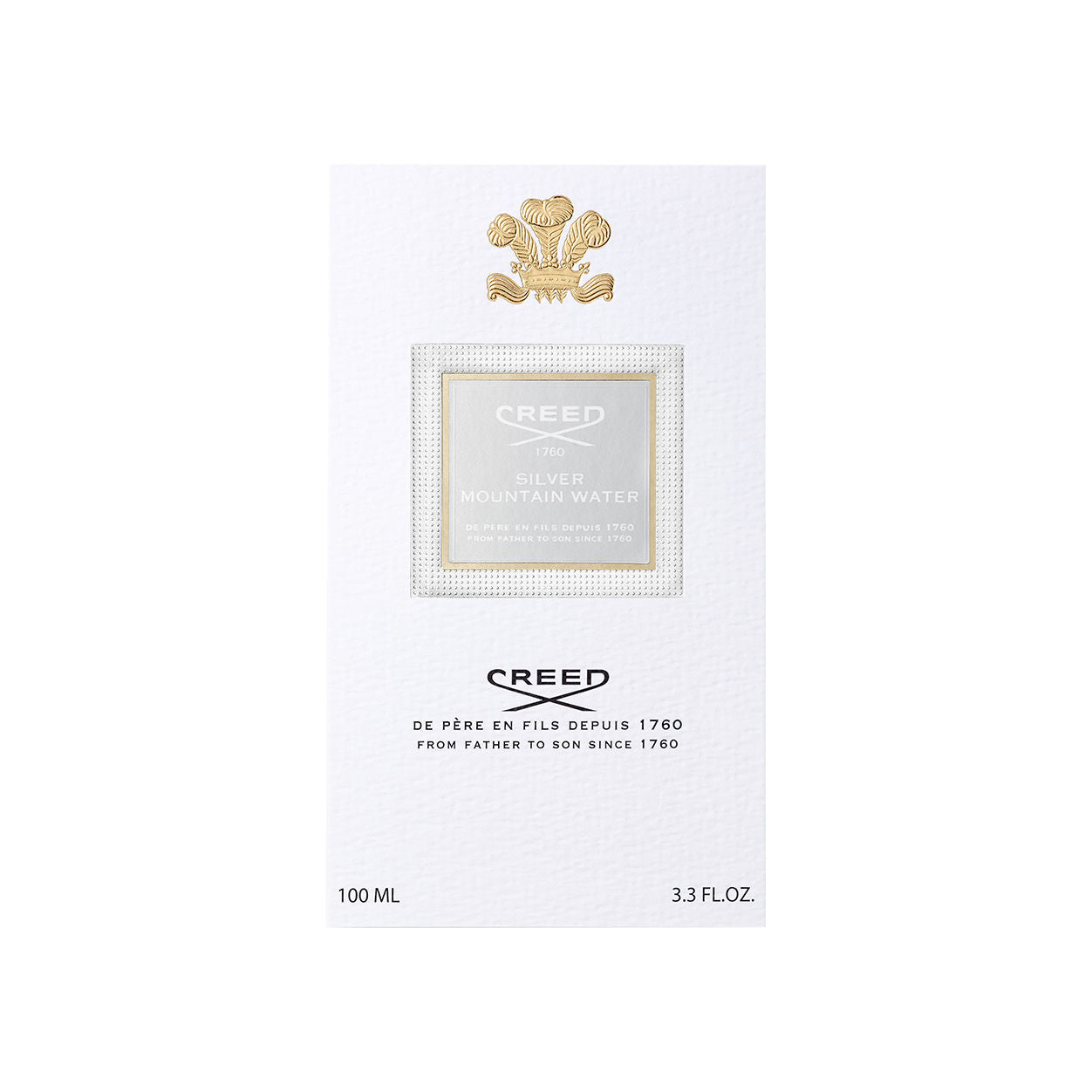 Image of the Creed Silver Mountain Water variant: 3.33 fl oz box