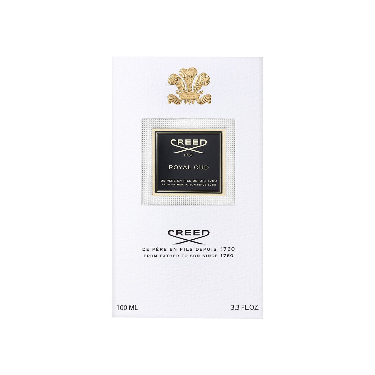 Image of the Creed Royal Oud Eau de Parfum variant: 3.38 fl oz box