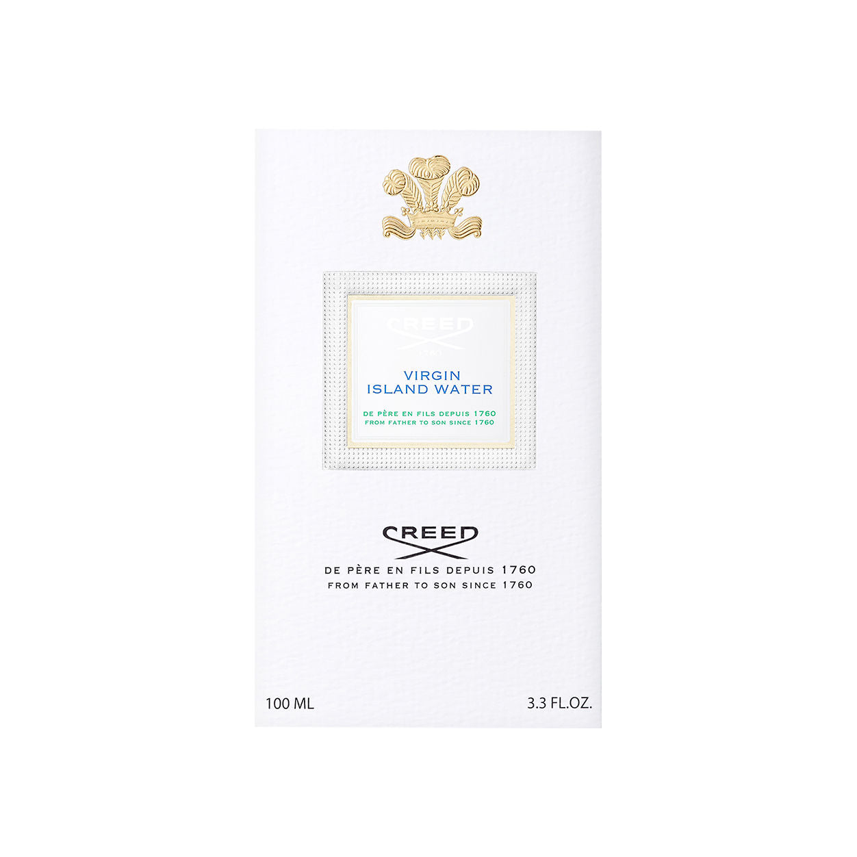 Image of the Creed Virgin Island Water variant: 3.38 fl oz box