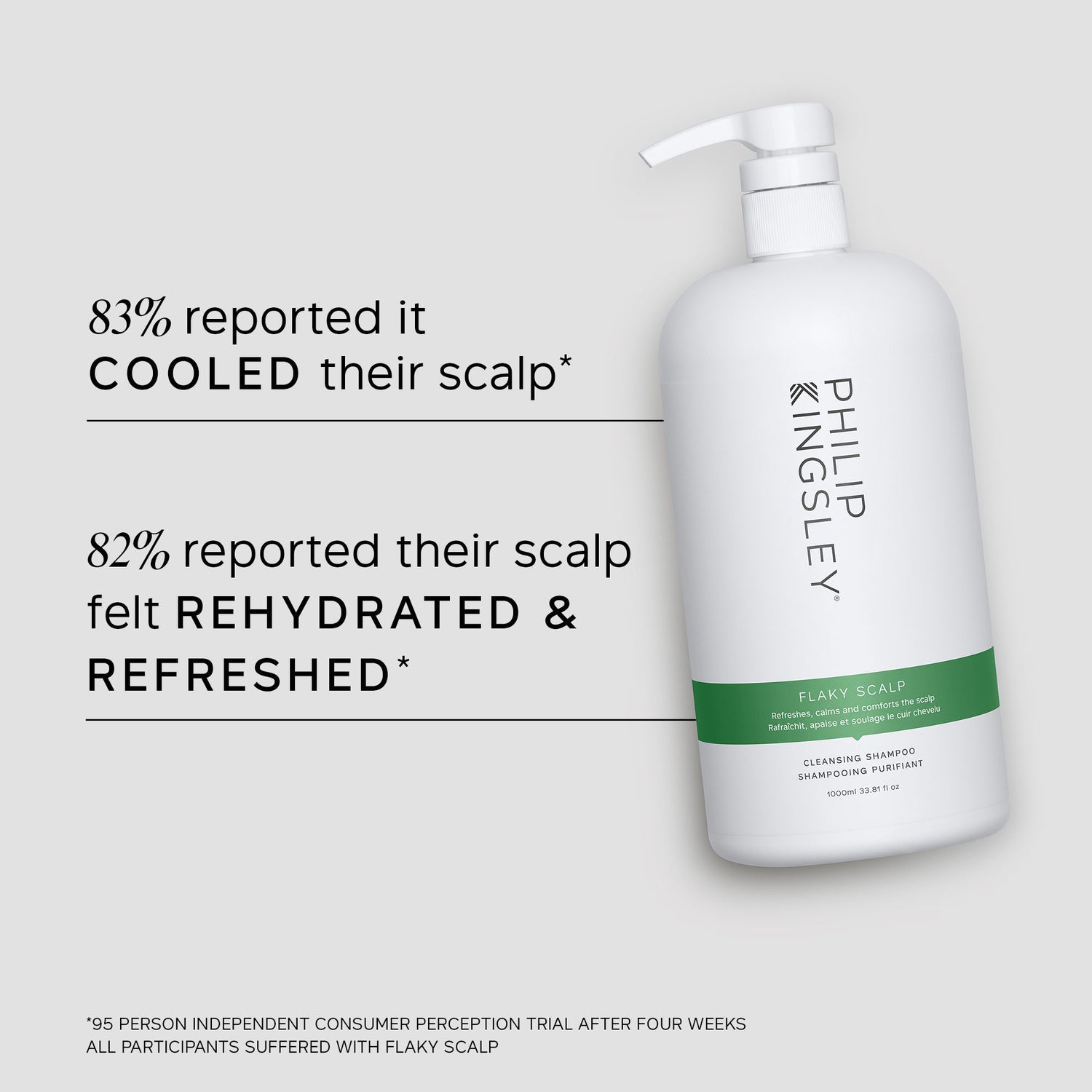 Lifestyle image of Philip Kingsley Flaky Scalp Cleansing Shampoo variant: 33.8 fl oz
