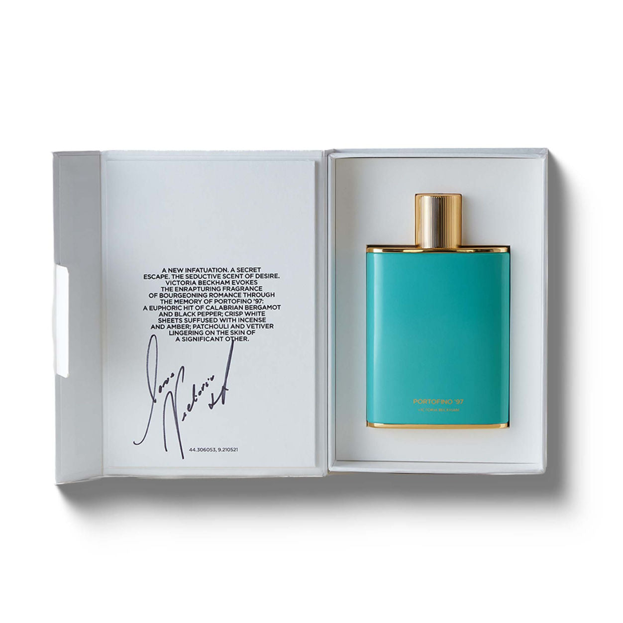 Image of the Victoria Beckham Beauty Portofino 97 Eau de Parfum variant: 3.38 fl oz box