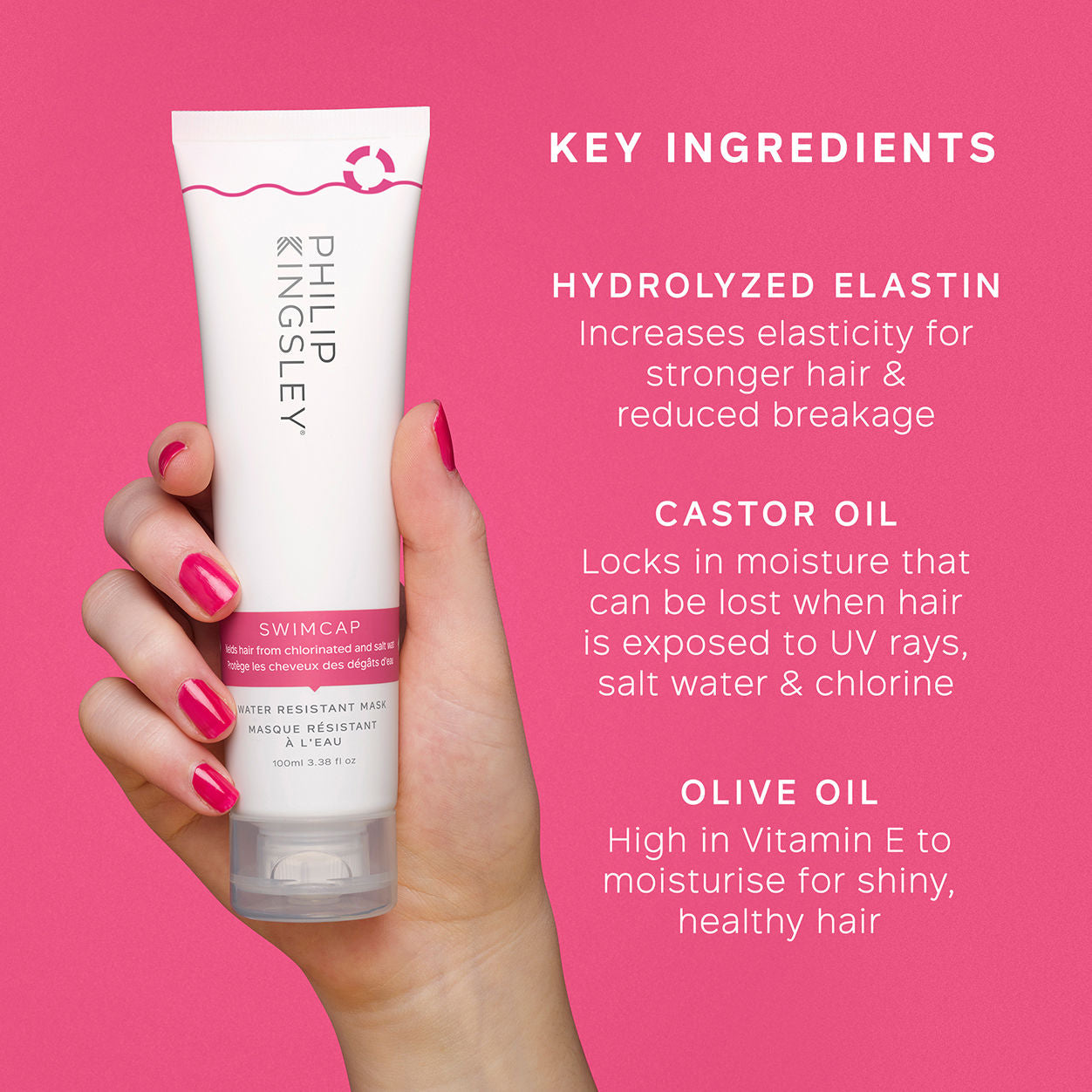 Information related to Philip Kingsley Swimcap Water Resistant Mask
