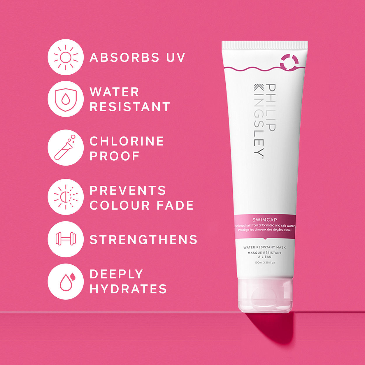 Information related to Philip Kingsley Swimcap Water Resistant Mask
