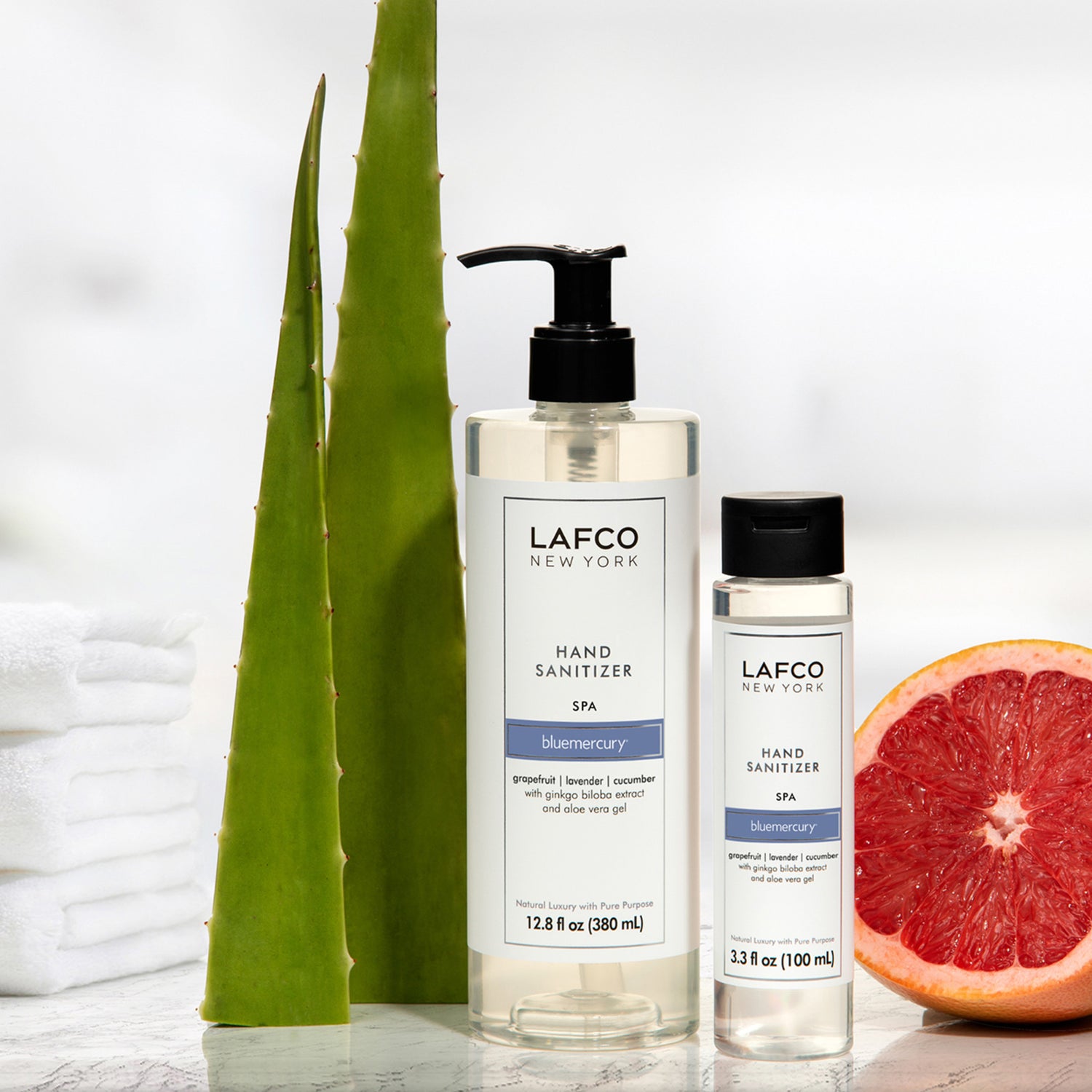 Lafco Bluemercury Spa Hand Sanitizer Size variant: 3.3 fl oz | 100 ml lifestyle image .