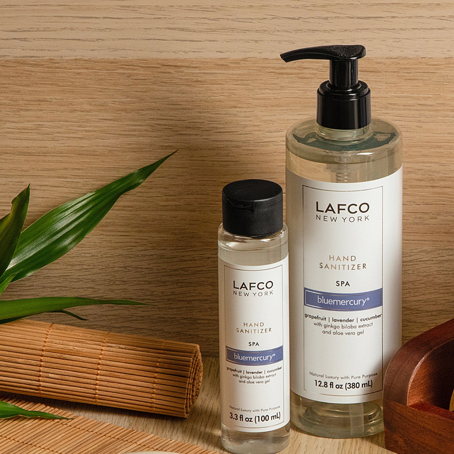 Lafco Bluemercury Spa Hand Sanitizer Size variant: 3.3 fl oz | 100 ml lifestyle image 2 .