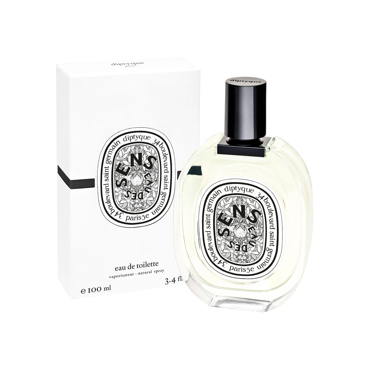 Image of the Diptyque Eau des Sens Eau de Toilette variant: 3.4 fl oz box