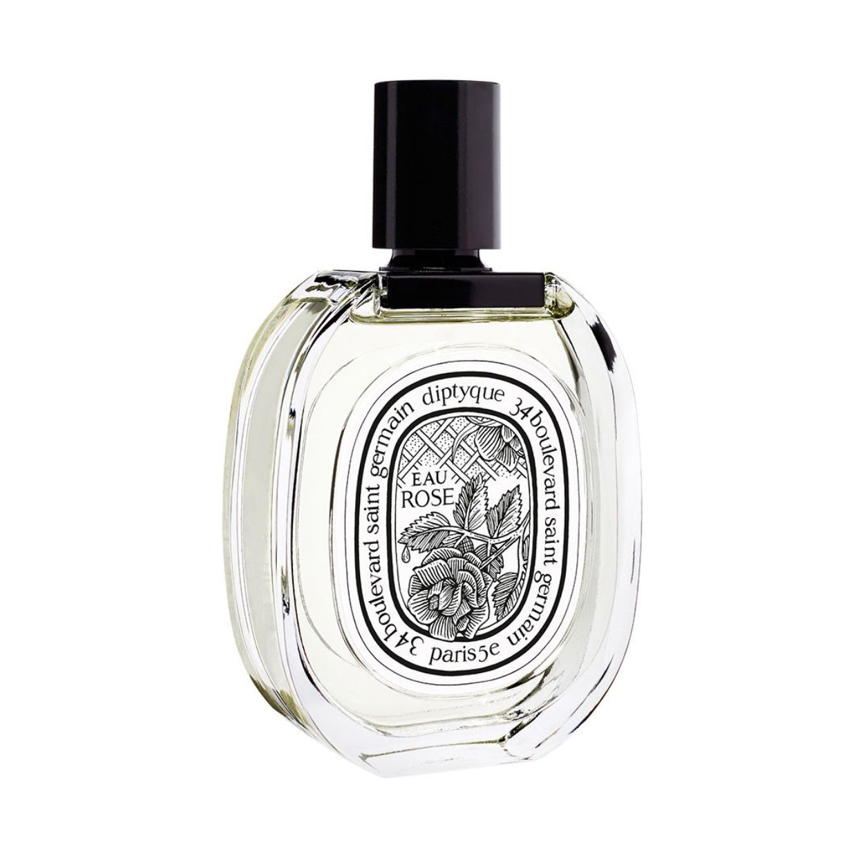 Side image of Diptyque Eau Rose Eau de Toilette variant: 3.4 fl oz