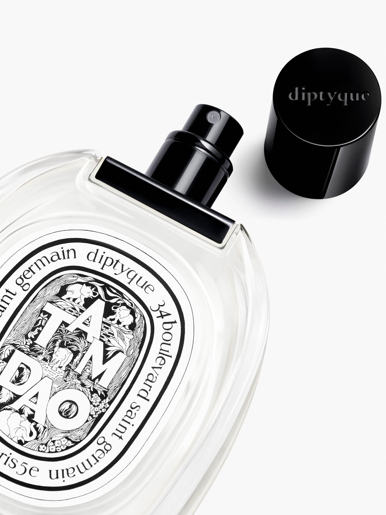 Image of an open Diptyque Tam Dao Eau de Toilette variant: 3.4 fl oz