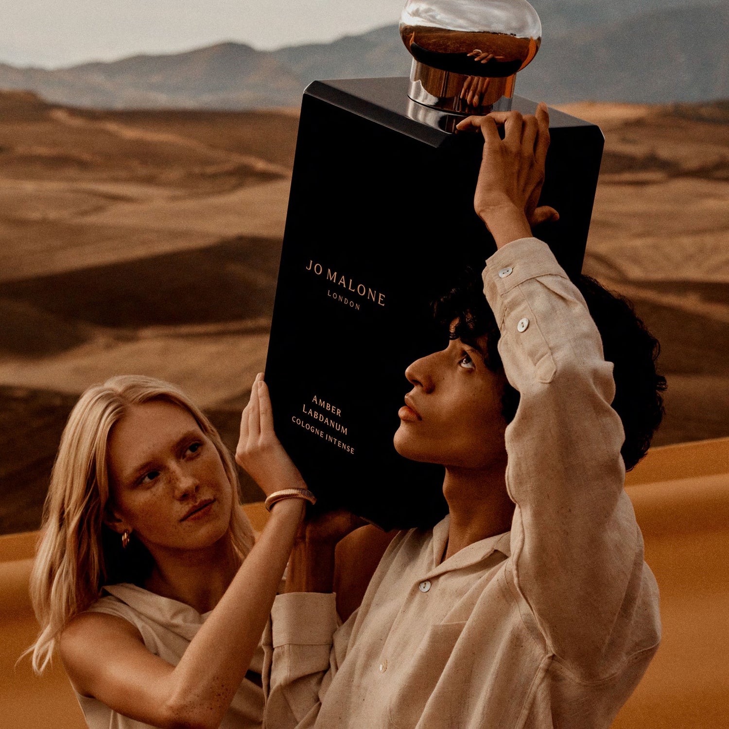 Lifestyle image of Jo Malone London Amber Labdanum Cologne Intense variant: 3.4 fl oz