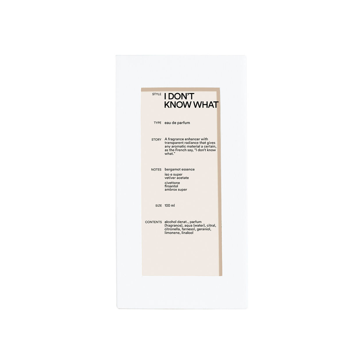 Image of the D.S. & Durga I Don't Know What Eau de Parfum variant: 3.4 fl oz box