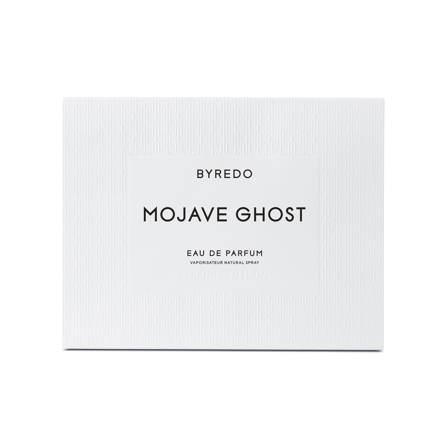 Image of a closed Byredo Mojave Ghost Eau de Parfum variant: 3.4 fl oz