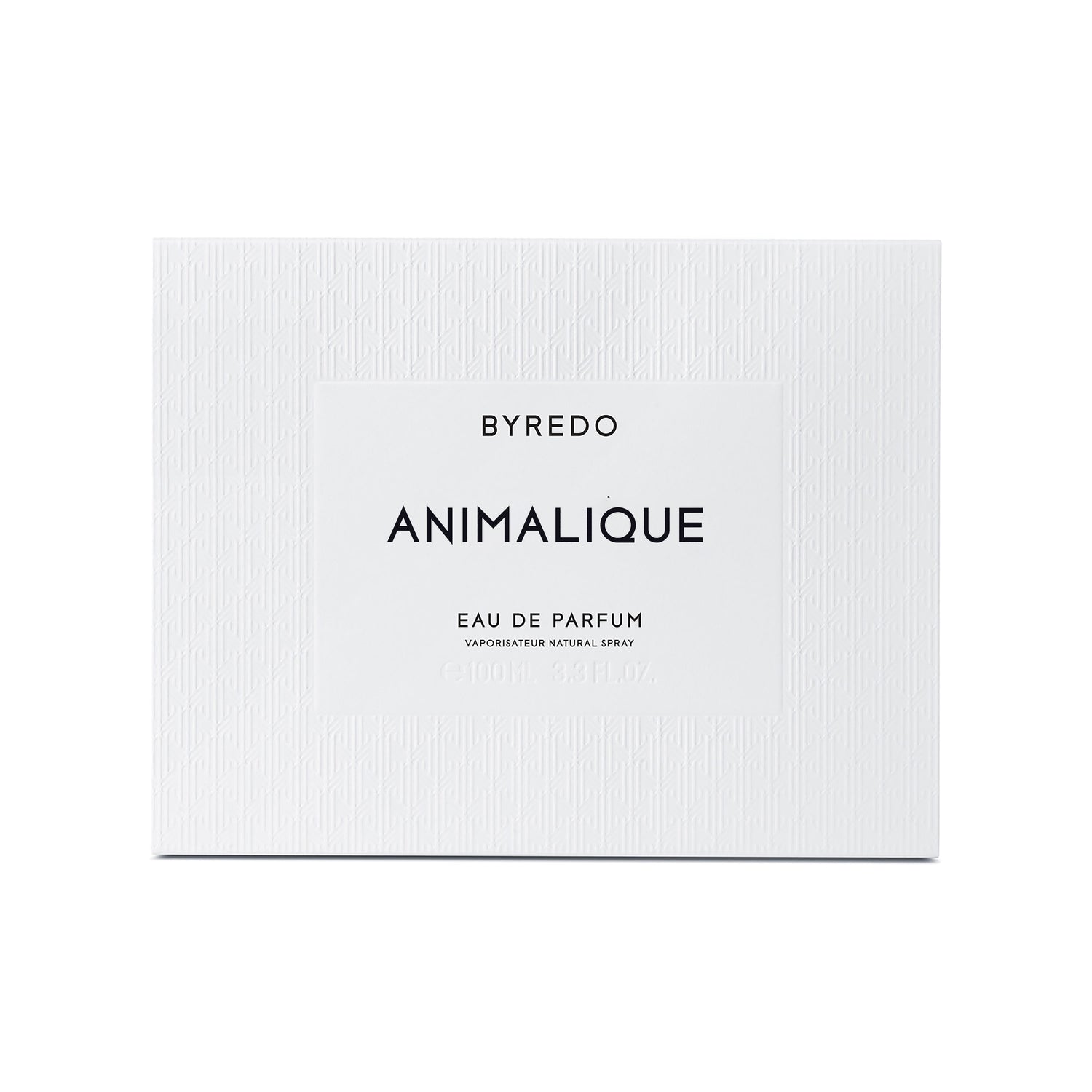 Image of a closed Byredo Animalique Eau de Parfum variant: 3.4 fl oz