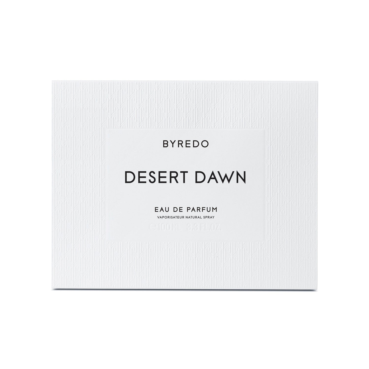 Image of a closed Byredo Desert Dawn Eau de Parfum variant: 3.4 fl oz