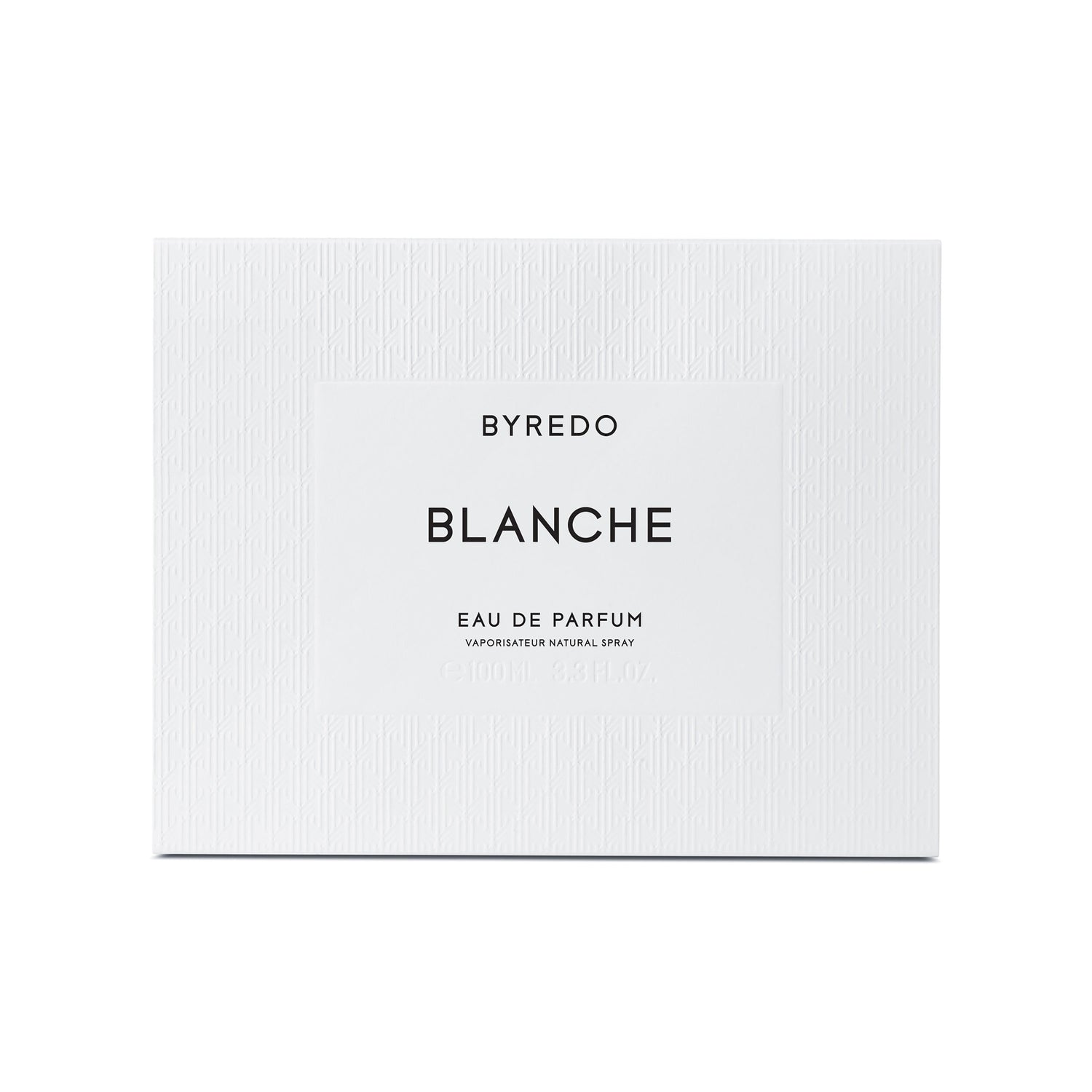 Image of a closed Byredo Blanche Eau de Parfum variant: 3.4 fl oz