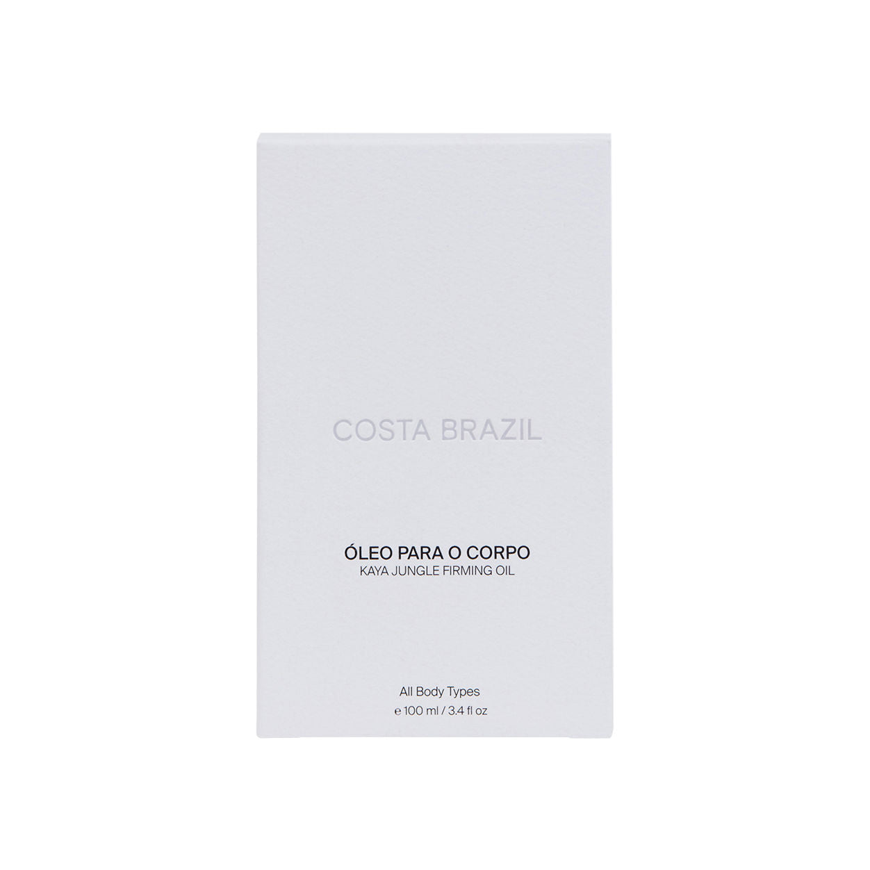Image of the Costa Brazil Kaya Jungle Firming Body Oil variant: 3.4 fl oz box